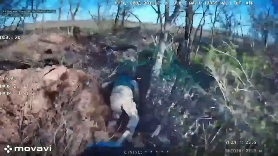 Методичная работа FPV-дронов на оптоволокне по уничтожению 155-мм САУ M109 ВСУ в подземном укрытии на Запорожском направлении Методичная работа FPV-дронов на оптоволокне по уничтожению 155-мм САУ M109 ВСУ в подземном укрытии на Запорожском направлении