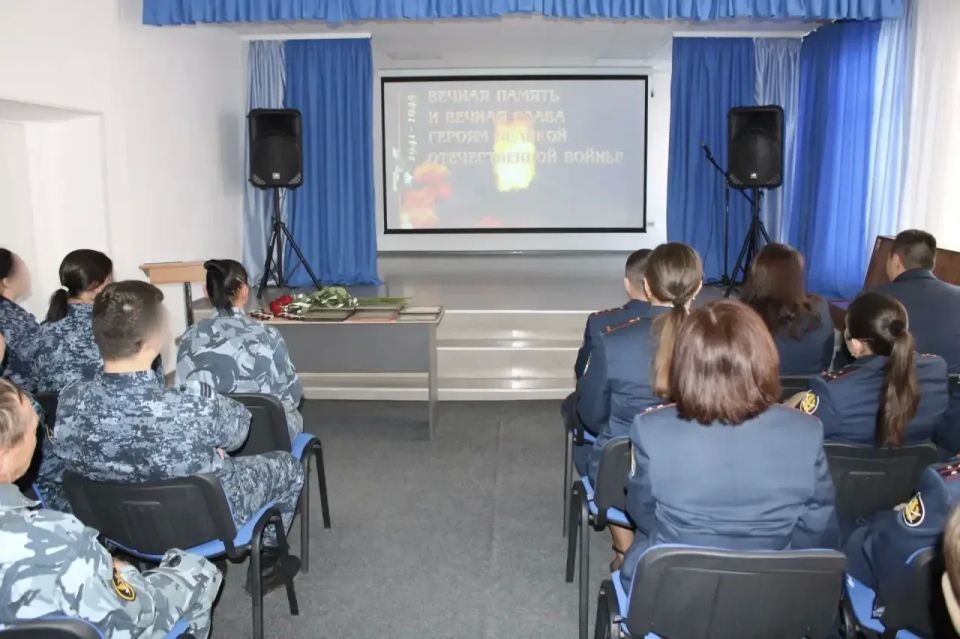 В ИК-1 УФСИН России по Запорожской области прошло мероприятие, посвященное 81-й годовщине Великой Победы В ИК-1 УФСИН России по Запорожской области прошло мероприятие, посвященное 81-й годовщине Великой Победы