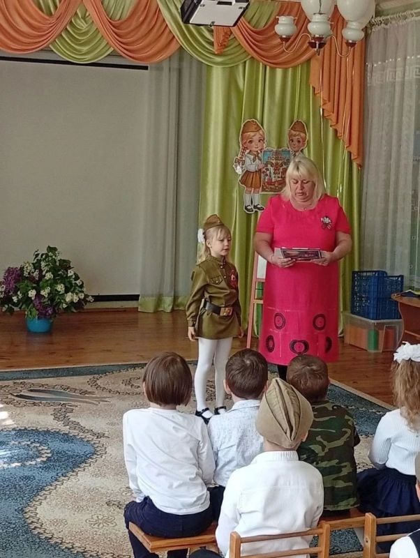 Трогательное, искреннее и теплое мероприятие состоялось в преддверии Дня Победы, 8 мая, в детском садике "Ивушка" Трогательное, искреннее и теплое мероприятие состоялось в преддверии Дня Победы, 8 мая, в детском садике "Ивушка"