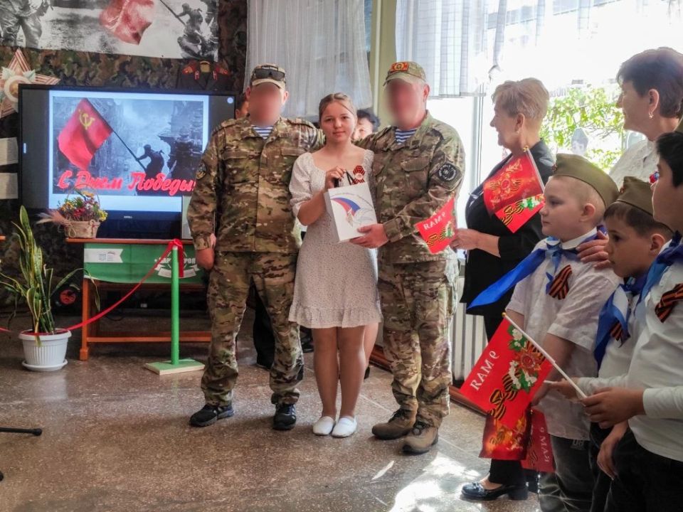 Торжественный митинг ко Дню Великой Победы в Новоданиловской школе Торжественный митинг ко Дню Великой Победы в Новоданиловской школе