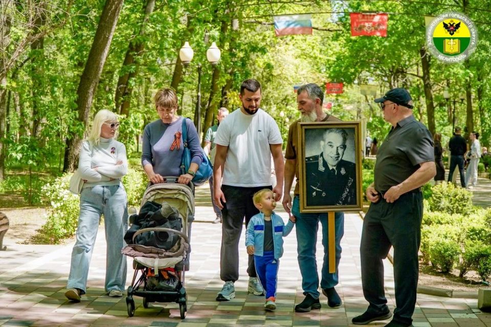 Сергей Золотарёв: Мелитополь отмечает День Победы Сергей Золотарёв: Мелитополь отмечает День Победы