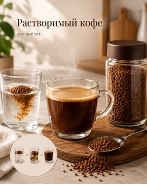 Как выбрать качественный растворимый кофе?