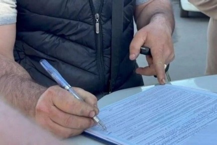 В Мелитополе задержали водителя без прав на BMW X5