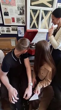 В преддверии Дня Победы, 7 мая, в музее ДК «Горняк» прошла акция «Письмо солдату»