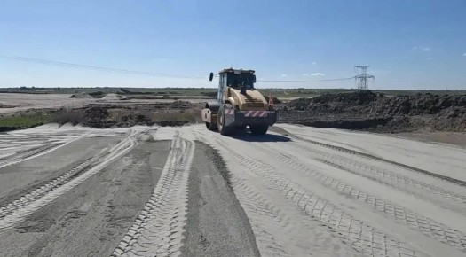 В Запорожской области началось строительство подъездной дороги к мемориальному комплексу «Прорыв Восточного вала» — линии «Вотан»