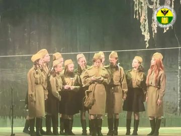 В Мелитополе состоялся спектакль по мотивам повести Бориса Васильева «А зори здесь тихие»