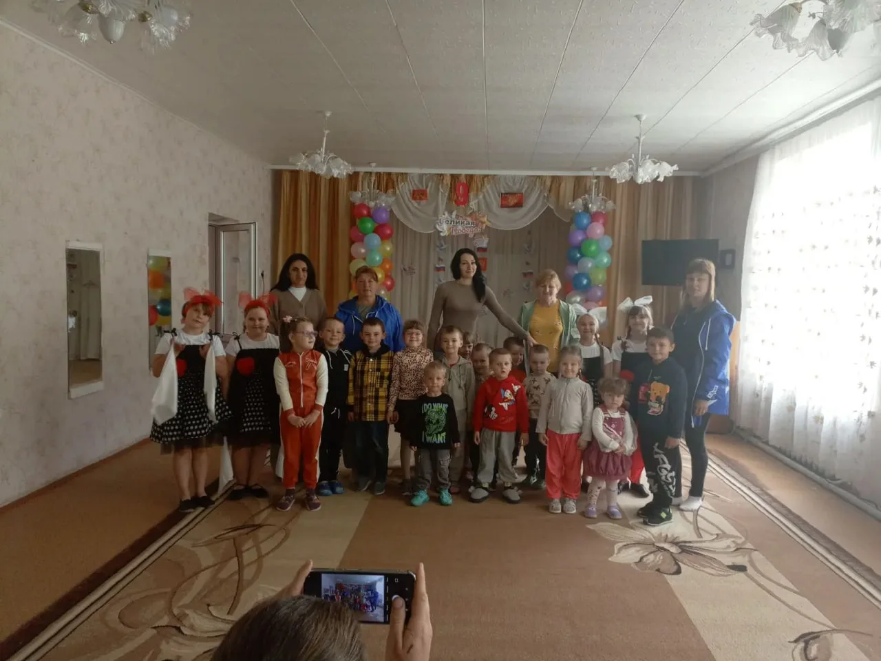 Концерт ко Дню Победы в детском садике «Колосок»