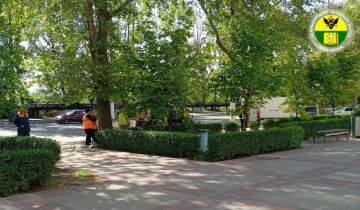 Администрация городского округа Мелитополь продолжает поддерживать порядок на улицах города