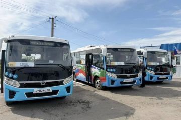 Балицкий: На линию в Веселовском округе вышли 14 новых автобусов