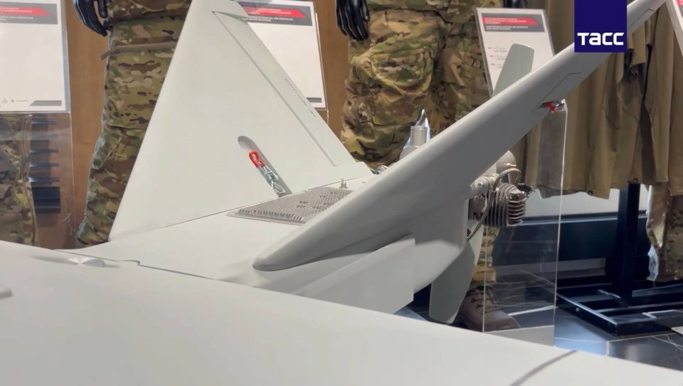 Модернизированная версия барражирующего боеприпаса «КУБ-10МЭ» с дальностью полёта до 100 километров, представленная «Концерном Калашников» Модернизированная версия барражирующего боеприпаса «КУБ-10МЭ» с дальностью полёта до 100 километров, представленная «Концерном Калашников»