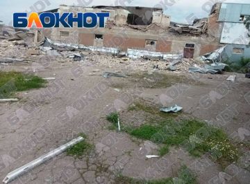 Появились кадры последствий удара ВСУ по фермерскому хозяйству в Веселовском районе
