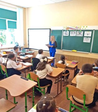 В Пришибской школе прошёл урок доброты и безопасности
