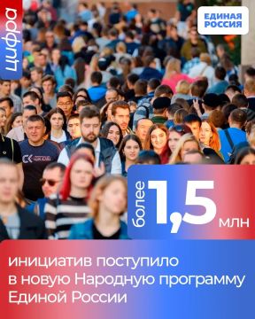 Продолжается сбор предложений людей в народную программу Единой России