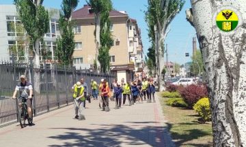 В Мелитополе продолжается благоустройство улиц