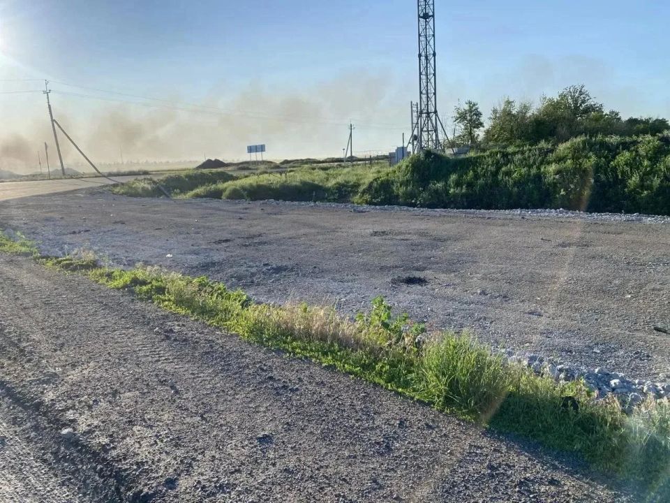 ВСУ заминировали трассу в районе границы Херсонской и Запорожской областей