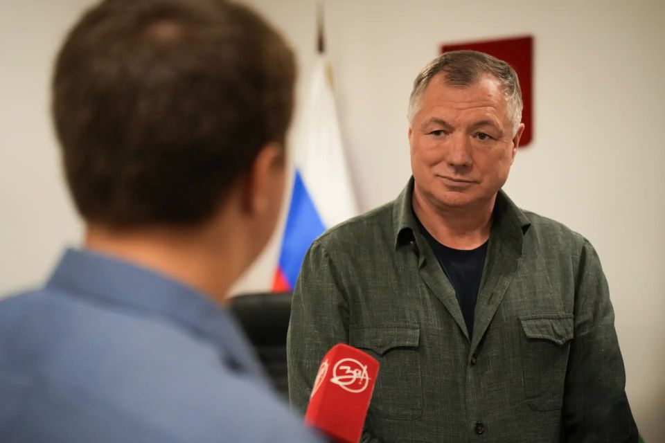 Марат Хуснуллин посетил с рабочей поездкой Запорожскую область Марат Хуснуллин посетил с рабочей поездкой Запорожскую область