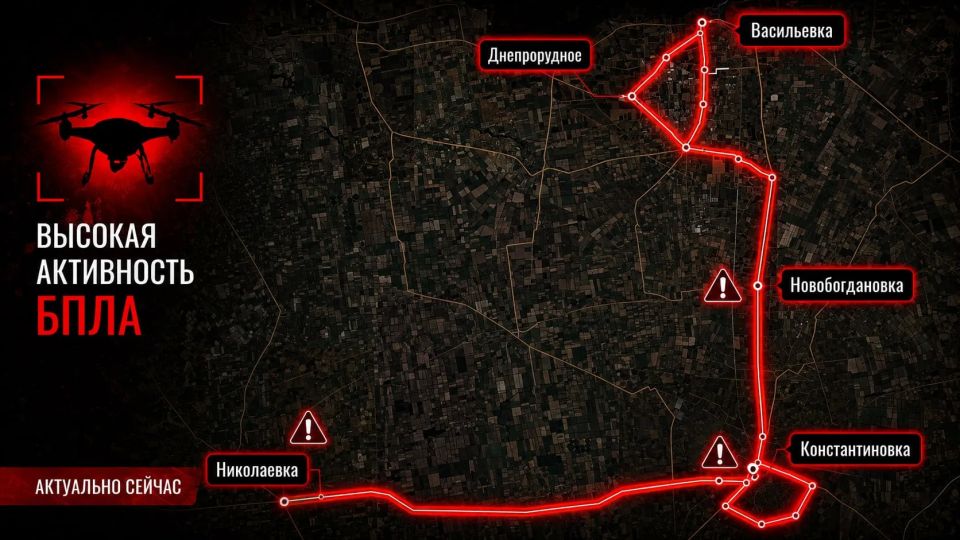 По каким дорогам сейчас опаснее всего передвигаться в Запорожской области По каким дорогам сейчас опаснее всего передвигаться в Запорожской области