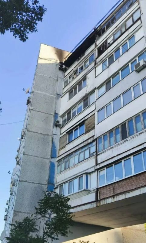 Энергодар после ночной и утренней атаки ВСУ Энергодар после ночной и утренней атаки ВСУ