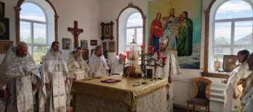 В Свято-Александро-Невском храме села Красноармейское совершен чин погребения протоиерея Игоря Сергиенко