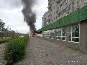 Киевский режим вновь ударил по мирному Энергодару