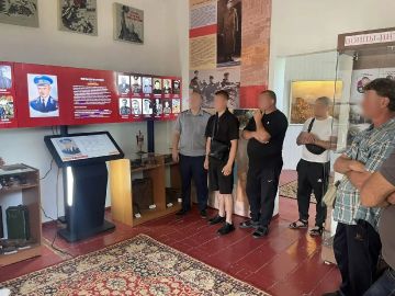 Для подучетных Акимовского филиала УИИ была организована экскурсия в районный историко-краеведческий музей