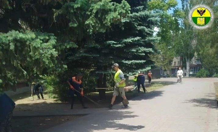 Администрация городского округа Мелитополь продолжает благоустройство общественных пространств Администрация городского округа Мелитополь продолжает благоустройство общественных пространств