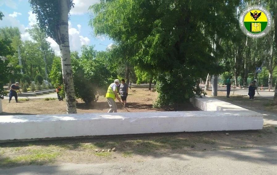 Администрация городского округа Мелитополь продолжает благоустройство общественных пространств Администрация городского округа Мелитополь продолжает благоустройство общественных пространств