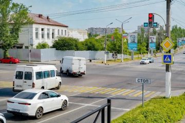 Светофоры. на ряде перекрестков в Мелитополе подключены к резервному питанию