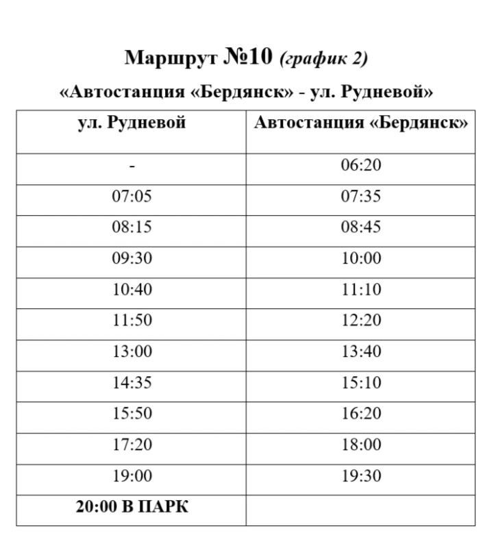 Расписание автобусов маршрутов № 8, 10 и 17 Расписание автобусов маршрутов № 8, 10 и 17