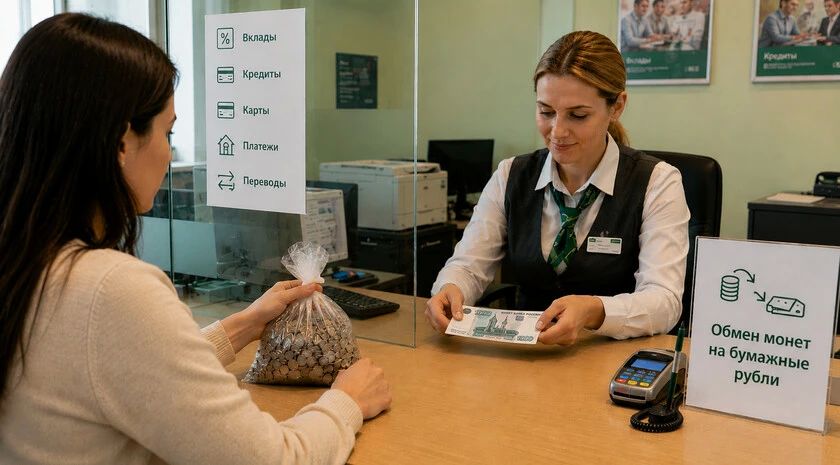 В рамках «Монетной недели» в Запорожской области обменяли на купюры более 5,6 тыс