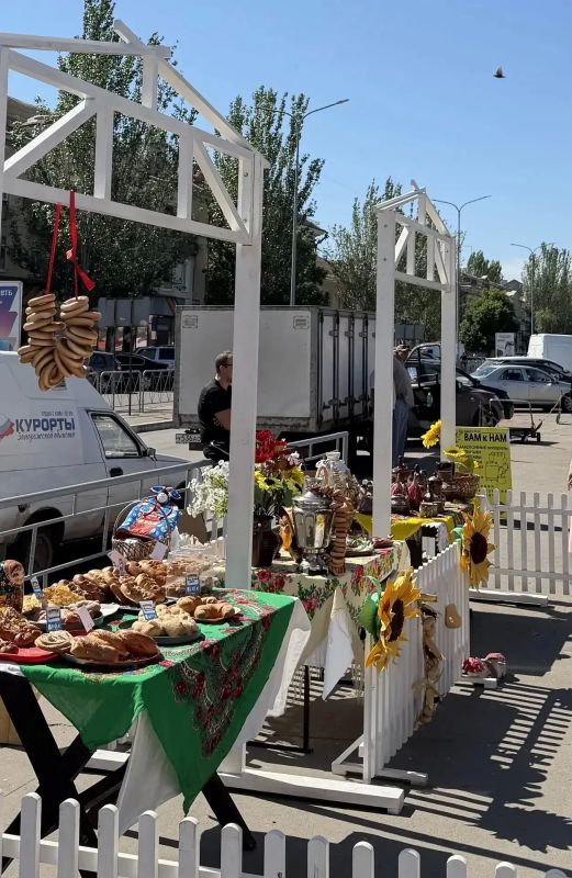 В Бердянске прошёл фестиваль русской кухни
