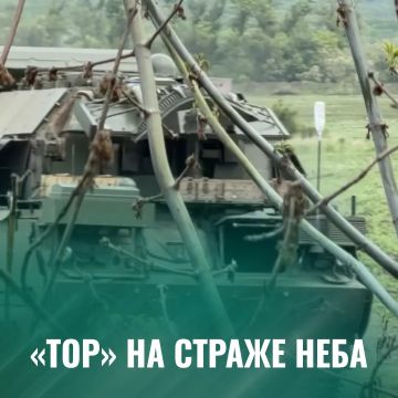 Минобороны России: Зенитчики группировки «Восток» сбили беспилотники противника в небе над Запорожской областью