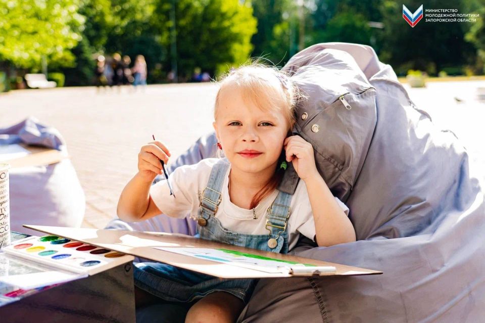 Уютный день в парке культуры и отдыха