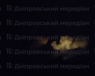 Ночные кадры из Днепропетровской области (Синельниковский район)