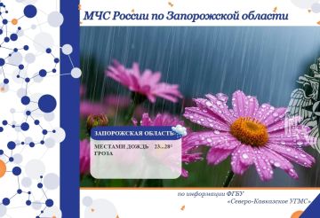 С 14 на 15 июня на территории региона ожидается: