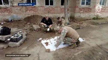 В Мелитополе обнаружили останки бойцов Красной армии
