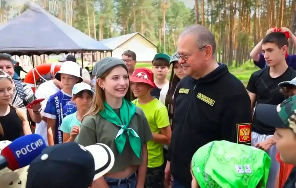 Евгений Балицкий: Спортсмены Пологовского муниципального округа отдыхают в спортивно-оздоровительном лагере Пензенской области