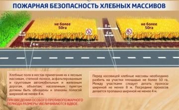 Департамент сельского хозяйства и продовольствия администрации городского округа Мелитополь напоминает о правилах пожарной безопасности на полях