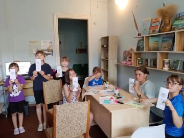 В дни летних каникул не дают скучать детворе в селах сотрудники клубных формирований