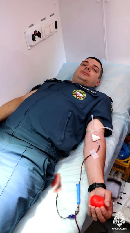 Неделя донорства в МЧС России по Запорожской области Неделя донорства в МЧС России по Запорожской области