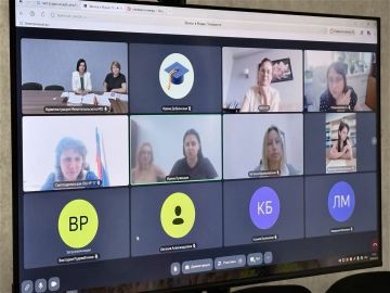 В Мелитопольском муниципальном округе состоялась видеоконференция по профилактике негативных явлений среди несовершеннолетних