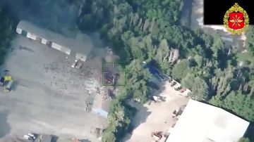 Управляемая "Герань" сожгла склад с FPV-дронами ВСУ