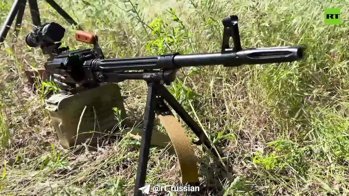 Показываем, как бойцы из 42-й гвардейской дивизии защищают небо в окрестностях Токмака (Запорожская область)