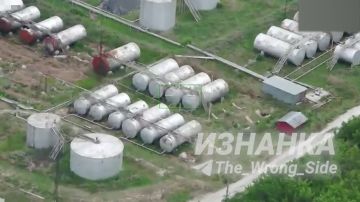 "Герани" с телеуправлением нанесли удары по нефтебазе противника в западу от Запорожья
