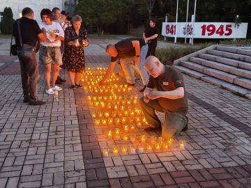 Михайловский округ зажег свечи в память о павших героях и жертвах Великой Отечественной войны