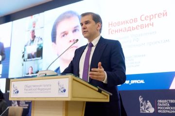 Начальник Управления Президента РФ по общественным проектам Сергей Новиков поприветствовал новый состав Общественной палаты
