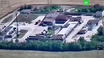 ВС РФ ударили «Геранями» по украинской газораспределительной подстанции в Люцерне Запорожской области, сообщило Минобороны