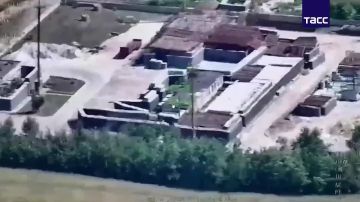 "Герани" сожгли украинскую газораспределительную подстанцию в Люцерне Запорожской области