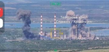Прилеты по Славянской ТЭС. ЗАПОРОЖСКИЙ ФРОНТ