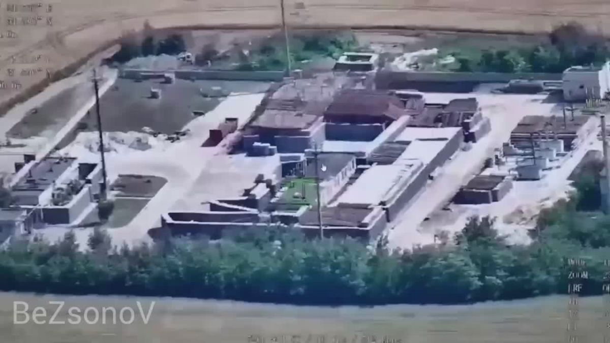 Даниил Безсонов: Герани атаковали газораспределительную подстанцию в районе н.п. Люцерна, в Запорожской области